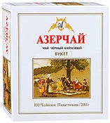 Чай черный Букет 100 пакетиков Азерчай