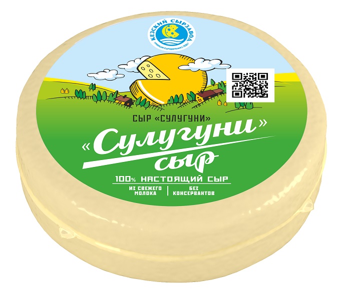 Сыр Сулугуни 40% Кезский сырзавод ~370г